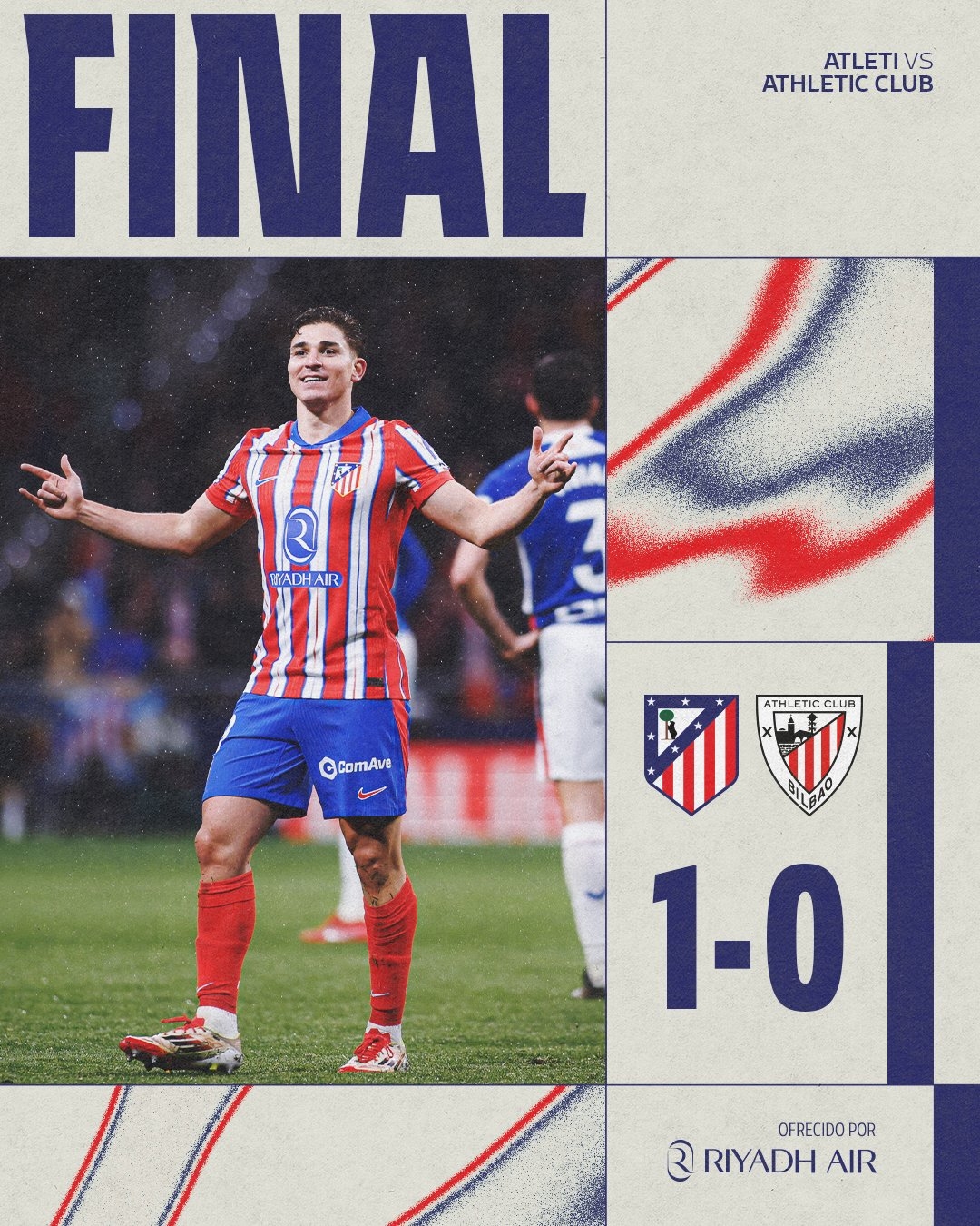 致勝進(jìn)球！阿爾瓦雷斯當(dāng)選馬競1-0畢巴全場最佳球員